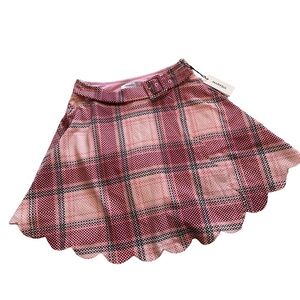 Marysia Swim Pink Asymmetrical A-Line Mini Skirt